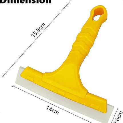 Plastic Small Window Squeegee, Silicone Glass Cleaner