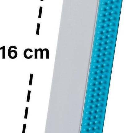 2x Window & Shower Squeegees, Silicone Glass Wiper Set for Mirrors