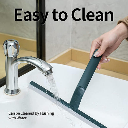 Rubber Shower Squeegee for Bathroom Walls & Windows