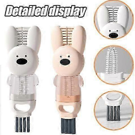 2pcs 45x130mm 4-in-1 Cleaning Brushes for Cup Lids
