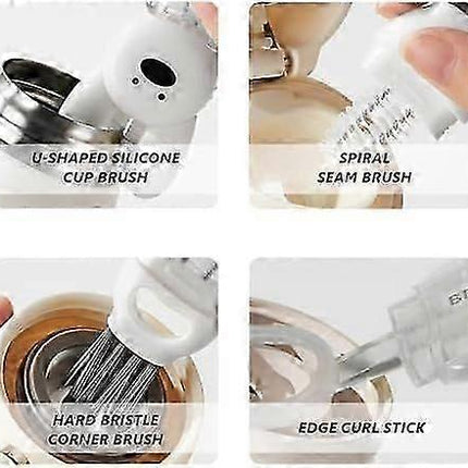 2pcs 45x130mm 4-in-1 Cleaning Brushes for Cup Lids