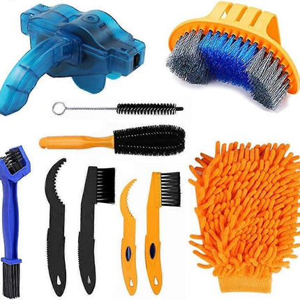 Bike Cleaning Brush Set, Chain & Wheel Maintenance Kit