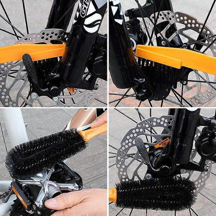 Bike Cleaning Brush Set, Chain & Wheel Maintenance Kit