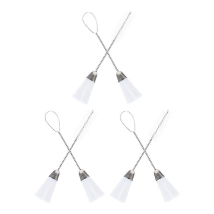 3pcs Sewing Machine & Keyboard Cleaning Brushes