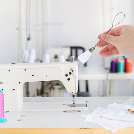 3pcs Sewing Machine & Keyboard Cleaning Brushes