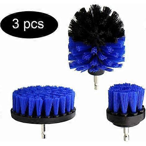 3pcs Drill Cleaning Brush Set for Tile Kitchen & Toilet – product detail