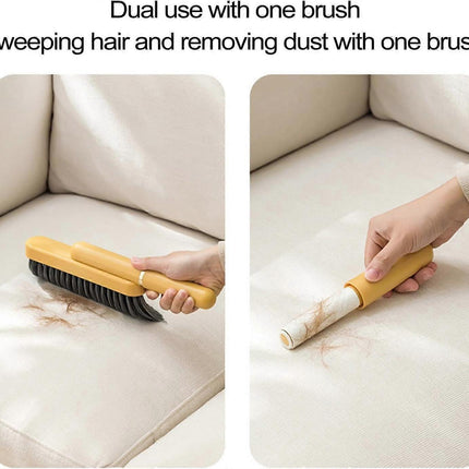 Bed Cleaning Brush with Dusting Roller, Sheet & Counter Cleaner