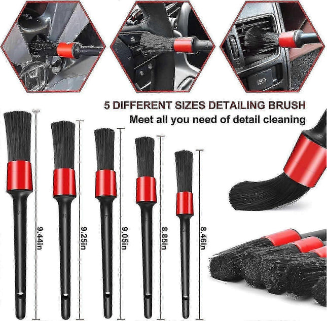 18pcs Car Cleaning Brush Kit Auto Detailing & Drill Brushes – product detail