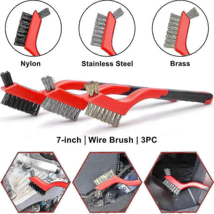 18pcs Car Cleaning Brush Kit, Auto Detailing & Drill Brushes