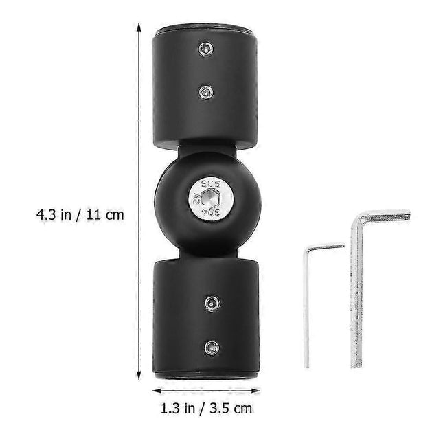 Corner Curtain Rod Elbow Brackets Curtain Rod Connector Set – product detail