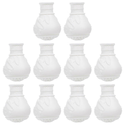 10pcs Curtain Rod End Stoppers, Sealing Plugs for Shower Rods