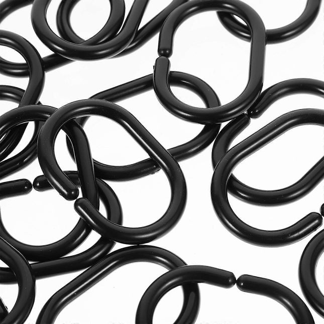 20pcs Plastic Shower Curtain Hooks Rings Curtain Hanger Hooks – product detail