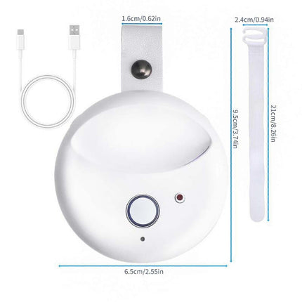 Compact White Noise Machine Auto Off Travel Sound Device for Babies Home