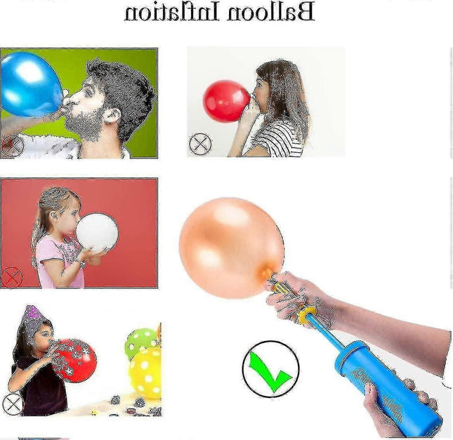 2pcs Balloon Pump Manual Hand Air Pump for Balloons – product detail