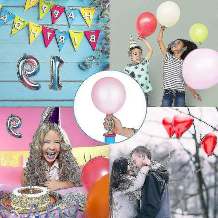 2pcs Balloon Pump Manual Hand Air Pump for Balloons