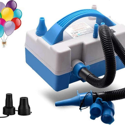 Electric Balloon Pump 600W Double Nozzle Quick Inflator for Balloons Pool Toys