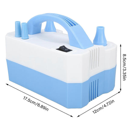 Electric Balloon Pump 220-240V Portable Dual Nozzle Blower for Party Balloons