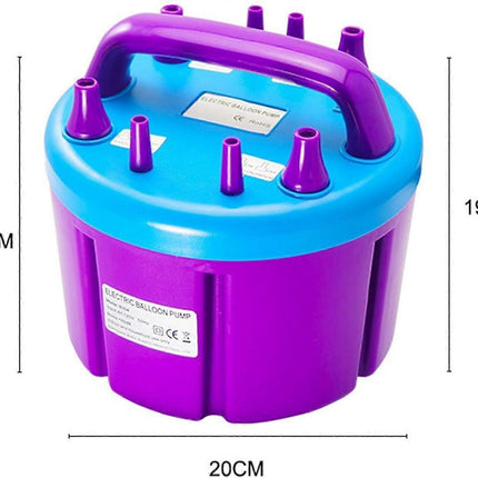 Electric Balloon Pump 900W Portable Air Blower with 4 Nozzles for Decoration