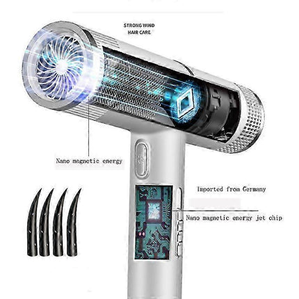 Professional Blow Dryer with Diffuser Hot & Cold Fast Drying