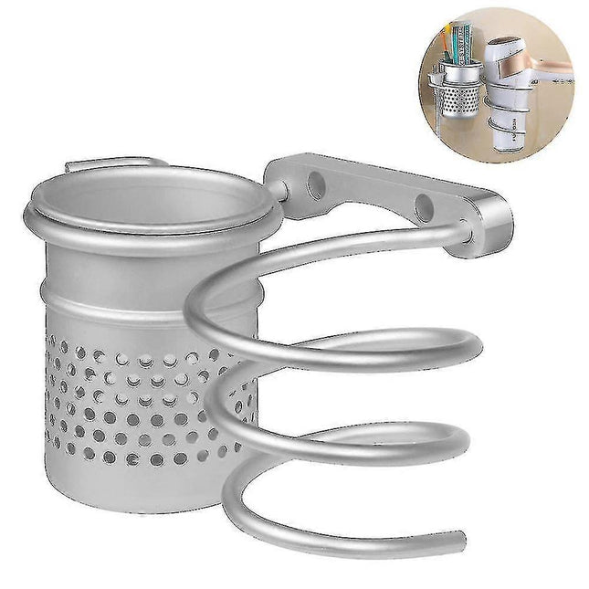 Hair Dryer Holder Wall Mount Organizer Blow Dryer Rack V1263-JX-5606