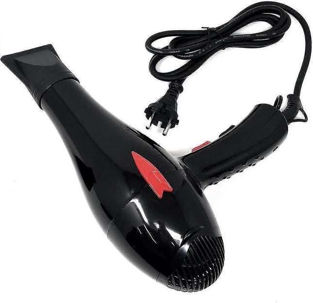 Household Hair Dryer Hot & Cold Thermostatic Black Set – product detail