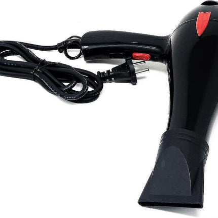 Household Hair Dryer Hot & Cold Thermostatic Black Set