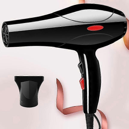 Household Hair Dryer Hot & Cold Thermostatic Black Set
