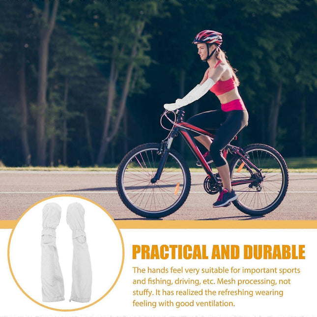 1 Pair UV Protection Arm Sleeves for Men & Women Cycling Sports – product detail