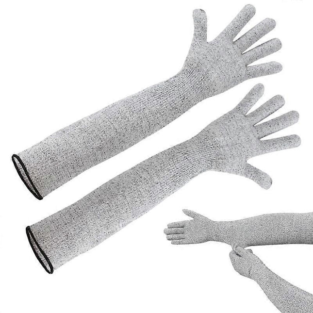 1 Pair Cut Resistant Arm Sleeves Heat Resistant Garden Work 55cm – product detail