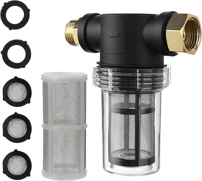 40 Mesh Water Filter Bowl Integrated Clear Screen for Garden Pressure Washer V1263-JX-5658