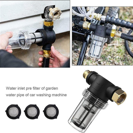 40 Mesh Water Filter Bowl Integrated Clear Screen for Garden Pressure Washer