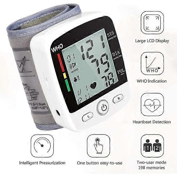 Automatic Wrist Device with Digital Display for Daily Tracking – product detail