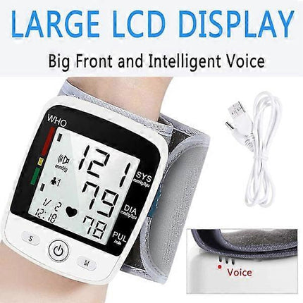 Automatic Wrist Device with Digital Display for Daily Tracking