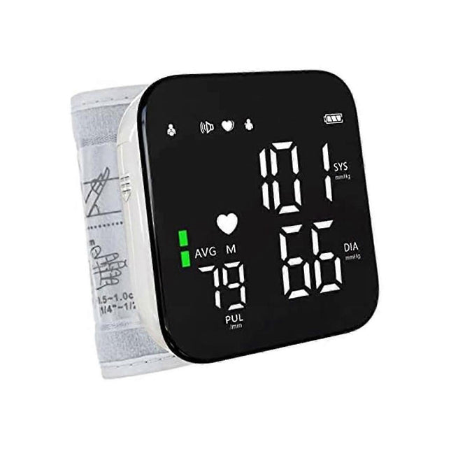 Automatic Wrist Device with Adjustable Wrist Cuff V1263-JX-5751 in Clear