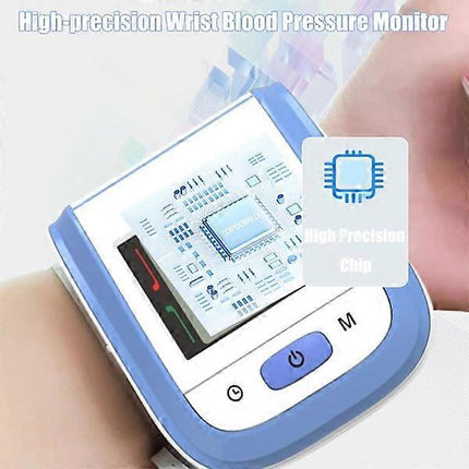 Automatic Wrist Device with LCD Display and Memory Function