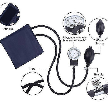 Manual Desktop Monitoring Device Mercury-Free Classic Design