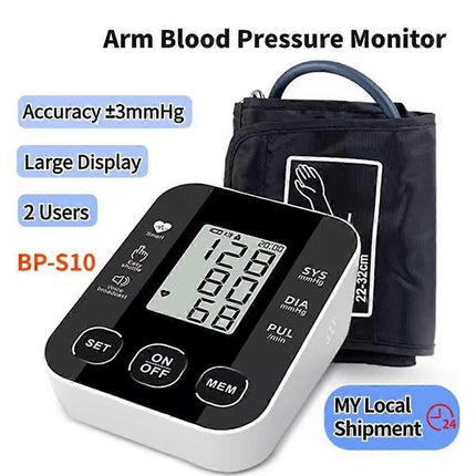 Upper Arm Digital Device with Voice Broadcast Automatic Operation
