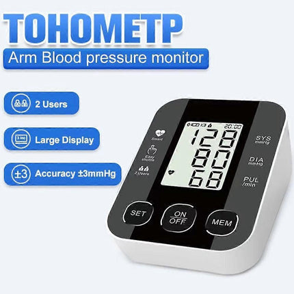 Upper Arm Digital Device with Voice Broadcast Automatic Operation