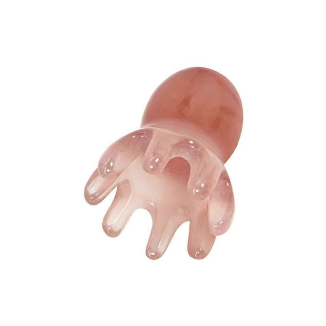 Resin Octopus-Style Scalp Guasha Massage Comb Meridian Scraping Acupuncture SPA Tool V1263-JX-5868