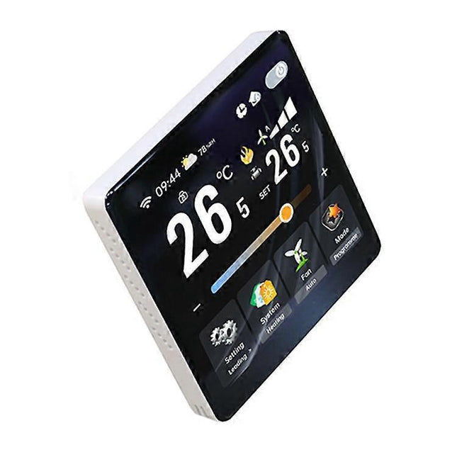 Smart Thermostat with 4-Inch LCD Screen Temperature Control for Home Heating System V1263-JX-5950