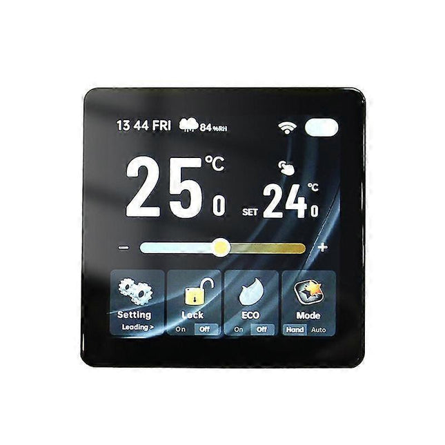 Smart Thermostat with 4-Inch LCD Screen Temperature Control for Home Heating System – product detail