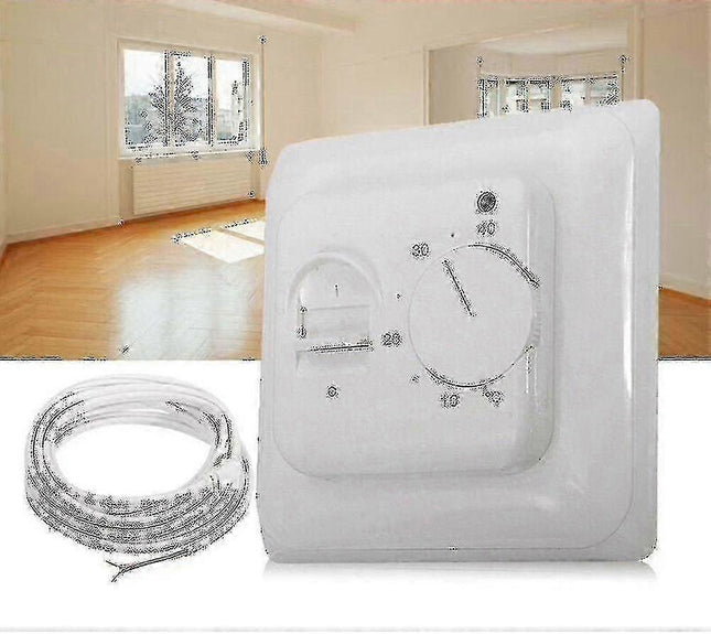 Electric Underfloor Heating Smart Thermostat with Sensor Cable Temperature Control Switch V1263-JX-5957