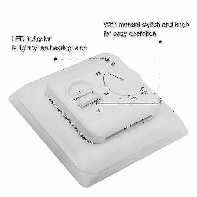 Electric Underfloor Heating Smart Thermostat with Sensor Cable Temperature Control Switch – product detail