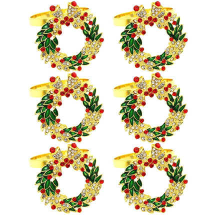 Napkin Buckles Set-Multicolor