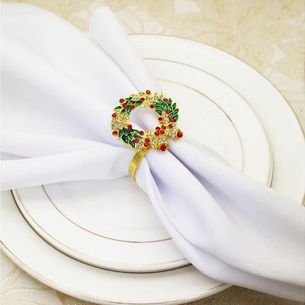 Napkin Buckles Set-Multicolor