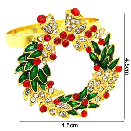 Napkin Buckles Set-Multicolor