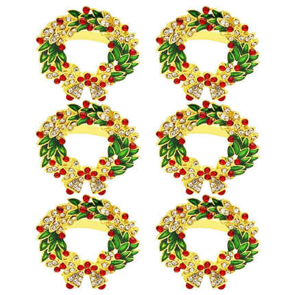 Napkin Buckles Set-Multicolor