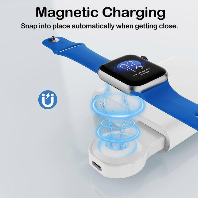 Portable Wireless Charger for Apple Watch Series A15 with Card Reader – product detail