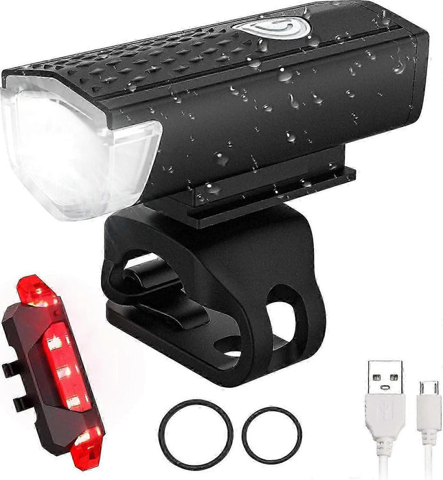 USB Rechargeable LED Bike Front Light