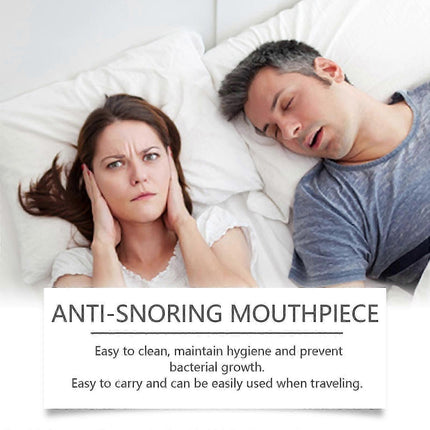 Anti-Snoring Mouthpiece - Silicone, Reusable, Improves Sleep